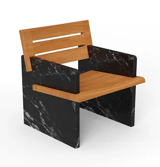 Notch Arm Chair